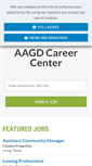 Mobile Screenshot of careers.aagdallas.com